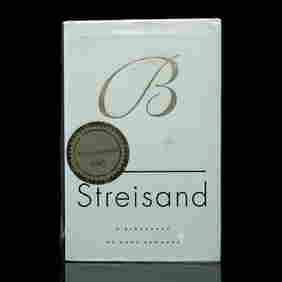 Barbra Streisand Signed Book "Streisand" (1 of 5)