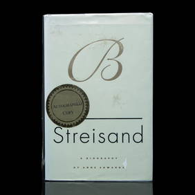 Barbra Streisand Signed Book "Streisand" (1 of 5)