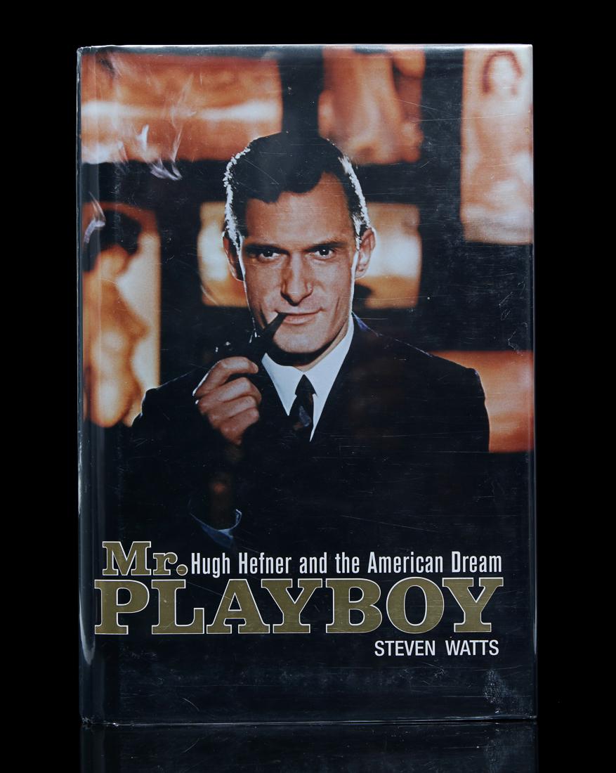Hugh Hefner & Steven Watts Signed Book "Mr Playboy" (1 of 5)