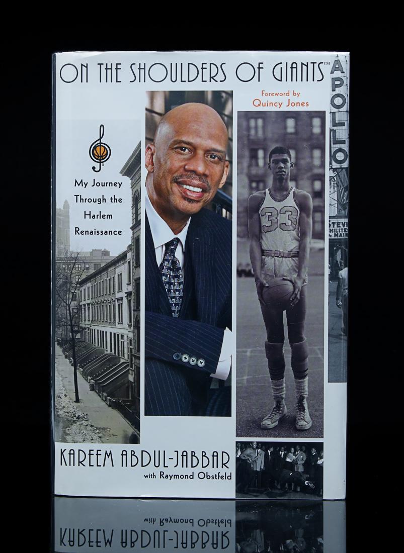 Kareem Abdul-Jabbar Signed Book "On the Shoulder of Giants" (1 of 5)