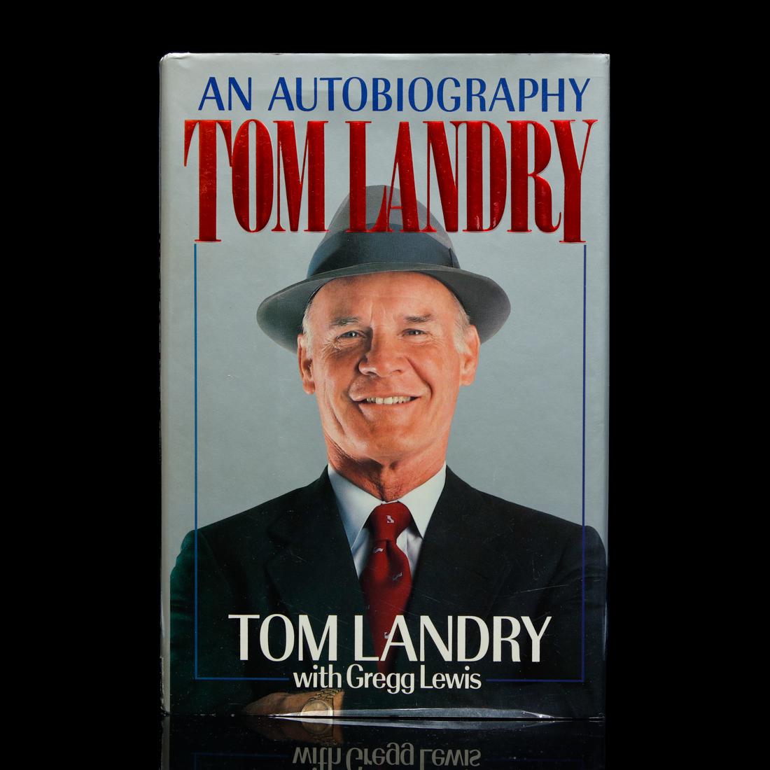 Tom Landry Signed Book "Tom Landry" (1 of 5)