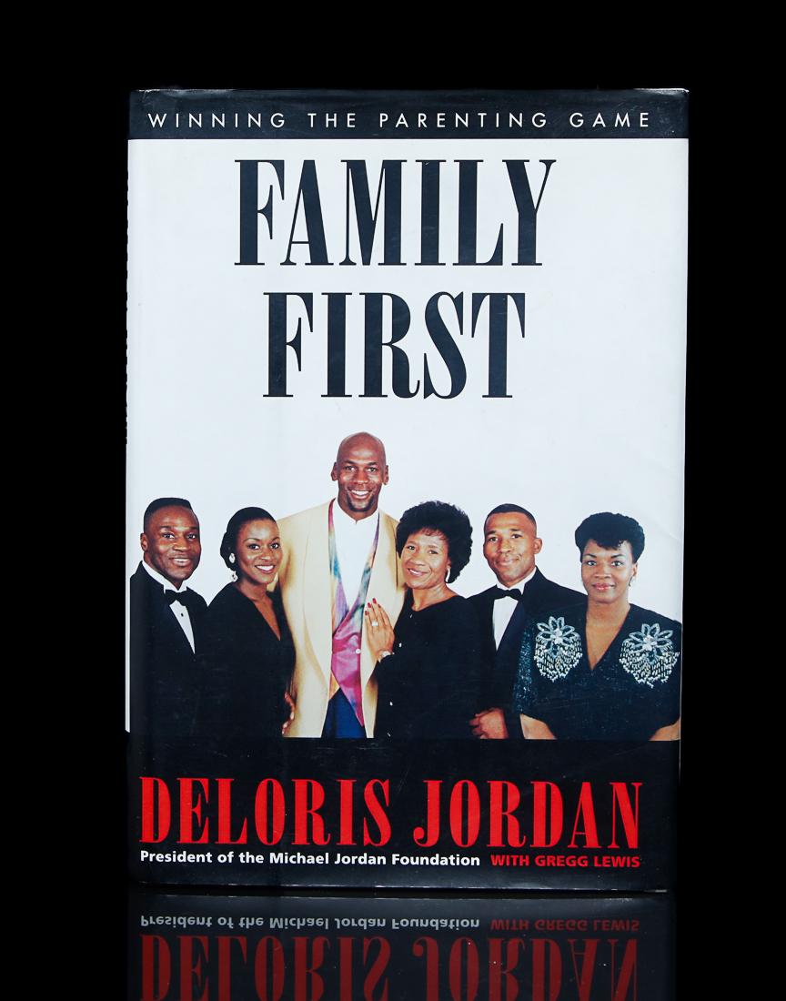 Michael Jordan's Mom Signed Book "Family First" (1 of 6)