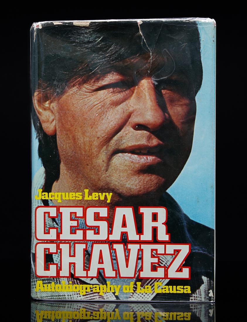 Cesar Chavez Signed Book "Cesar Chavez" (1 of 5)