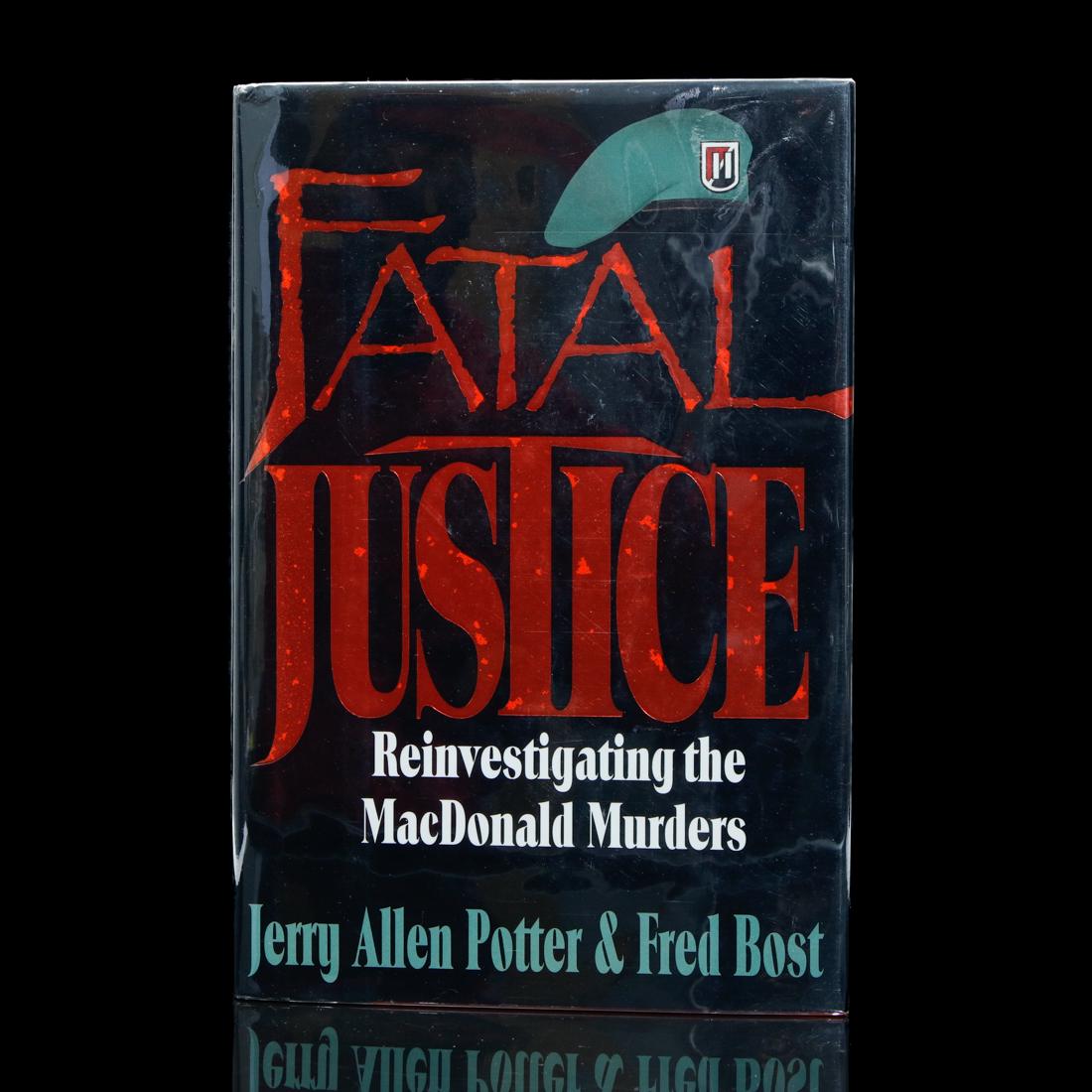 Jerry Allen Potter Signed Book "Fatal Justice" (1 of 7)