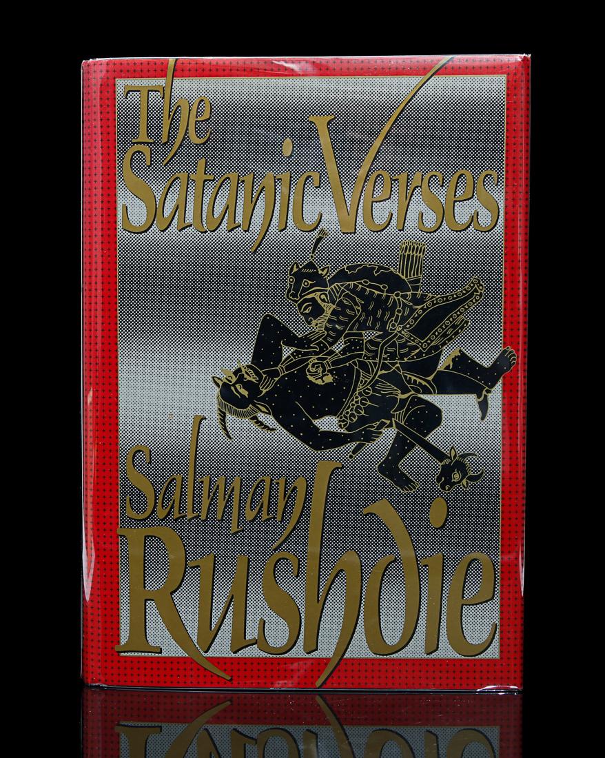 Salman Rushdie Signed "The Satanic Verses" (1 of 5)