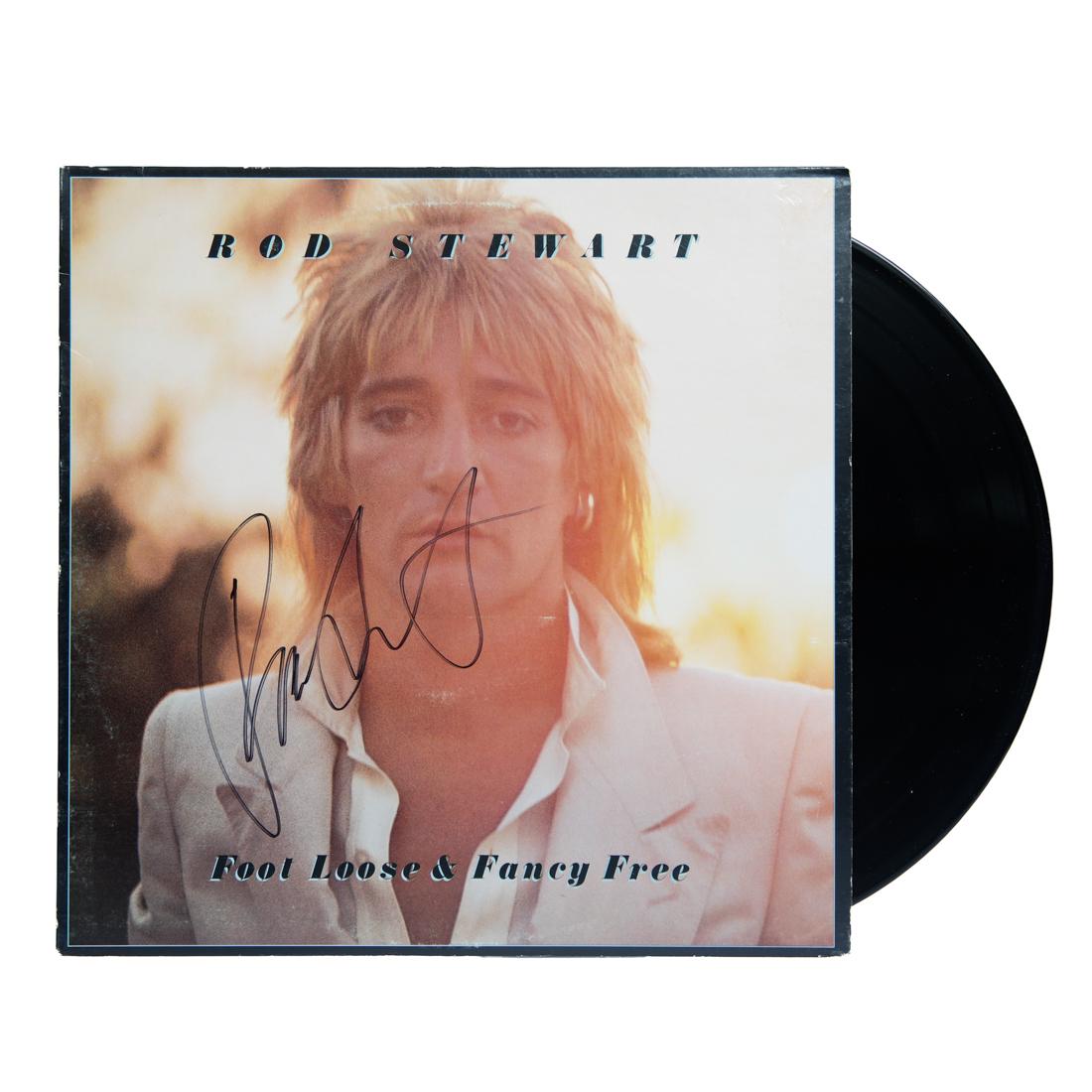 Rod Stewart Signed "Foot Loose & Fancy Free" Album (1 of 8)