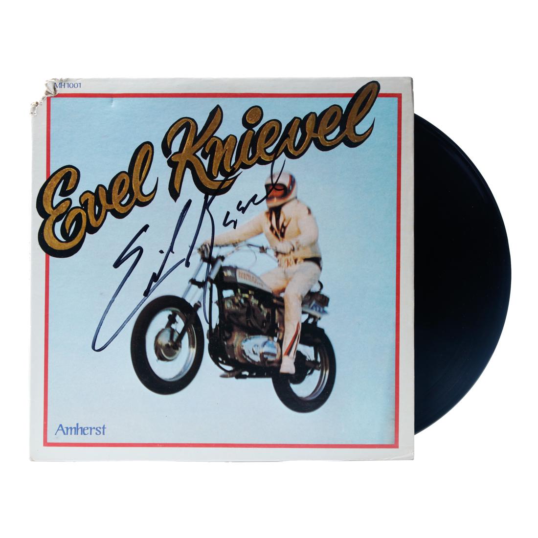 Evel Knievel Signed "Evel Knievel" Album (1 of 8)
