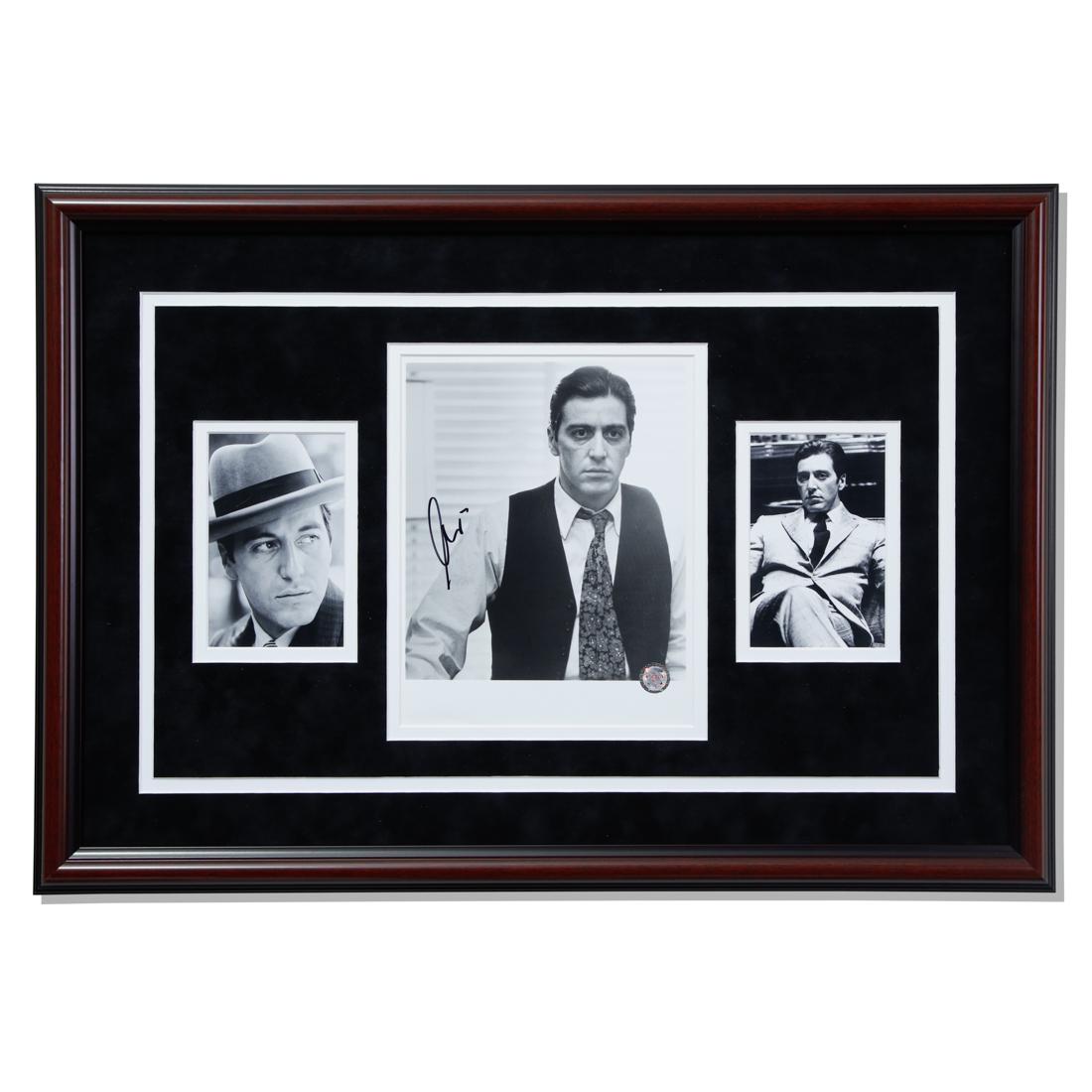 AL PACINO SIGNED BLACK AND WHITE PHOTOGRAPH (1 of 4)