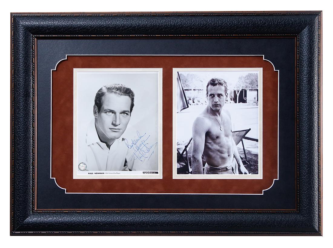 Paul Newman Signed 8 x 10 Portrait (1 of 4)
