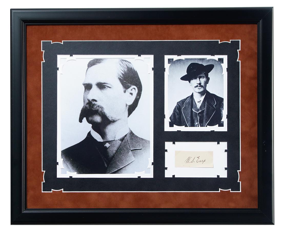 Wyatt Earp Signed Cut (1 of 4)