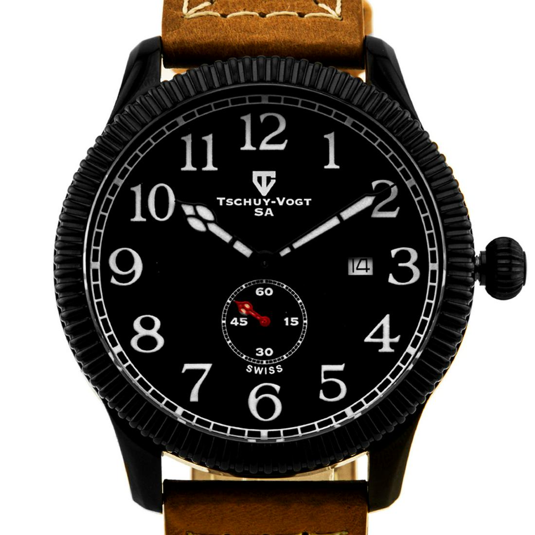 Tschuy-Vogt 45mm Case Men's Military Design Watch (1 of 3)