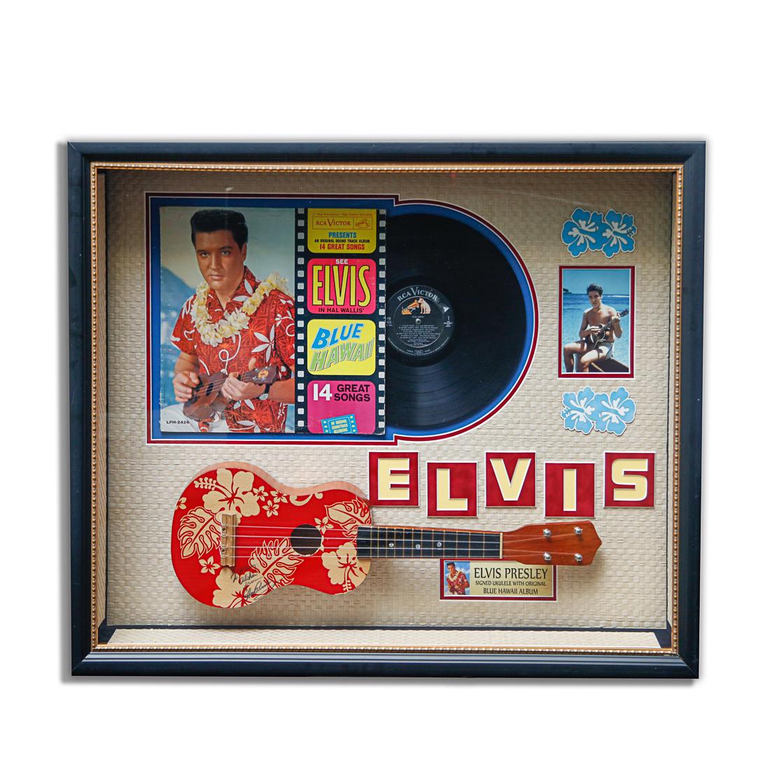 Elvis Presley Signed Ukulele (1 of 5)