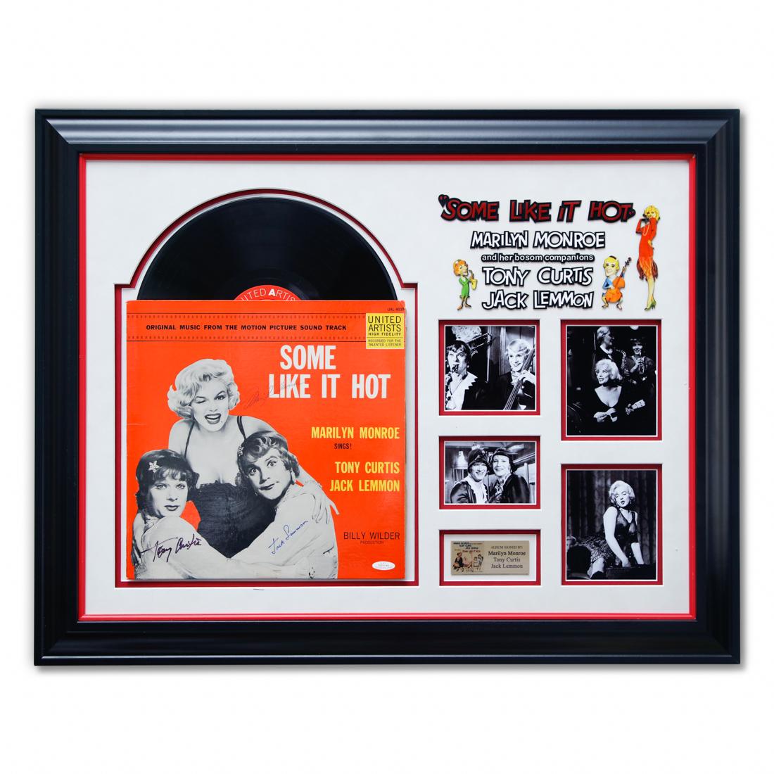 Marilyn Monroe Signed "Some Like It Hot" Album (1 of 6)
