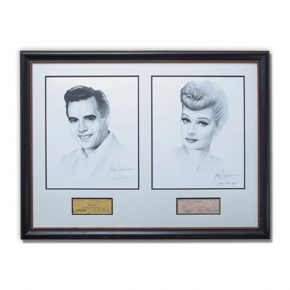 Lucille Ball and Desi Arnaz Signed Checks (1 of 9)