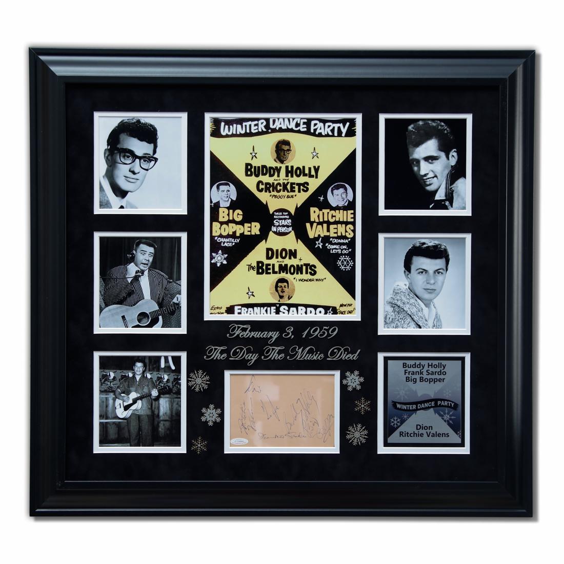 Signed Buddy Holly, The Big Bopper & Others (1 of 5)