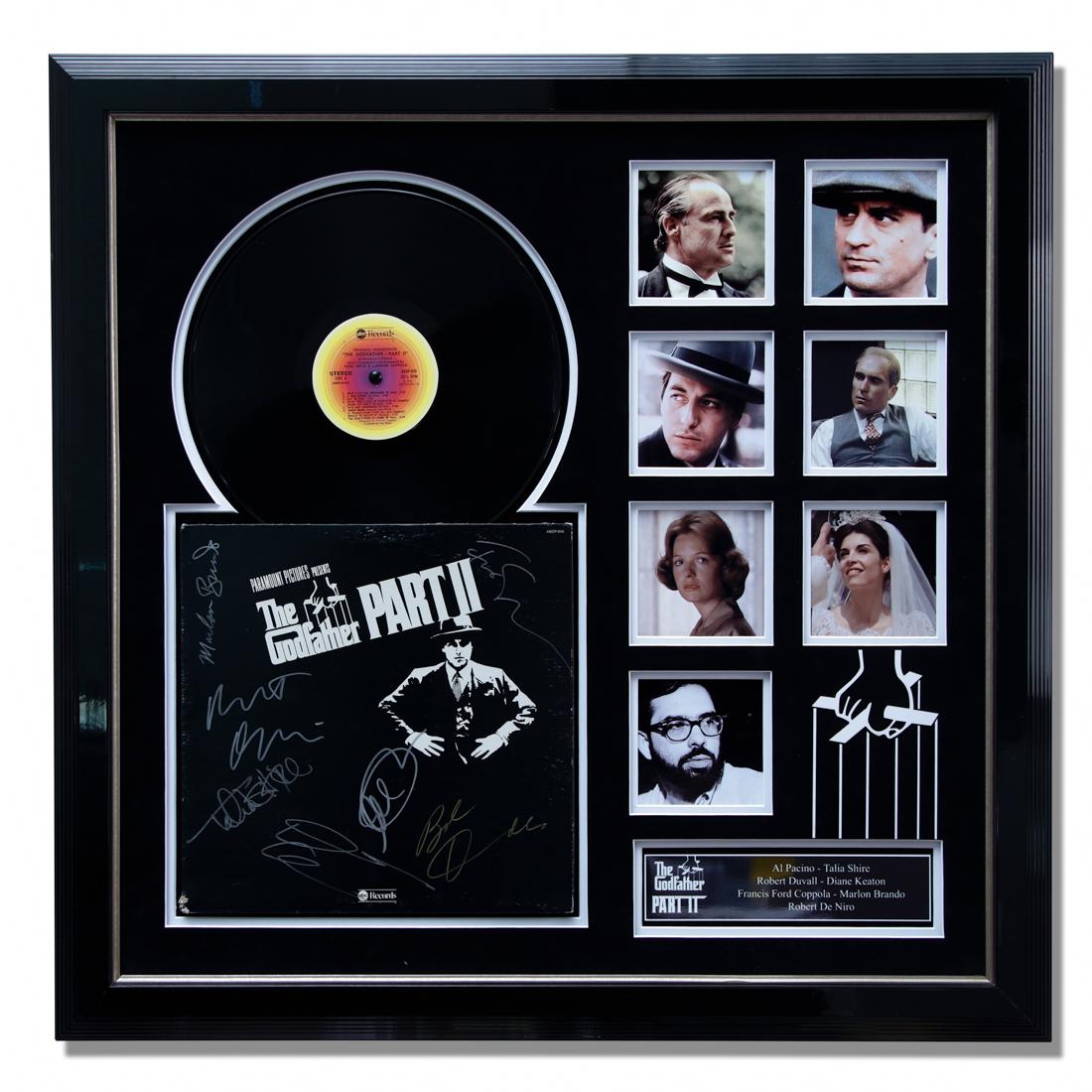 Cast Signed Godfather Pt 2 Soundtrack Album (1 of 7)