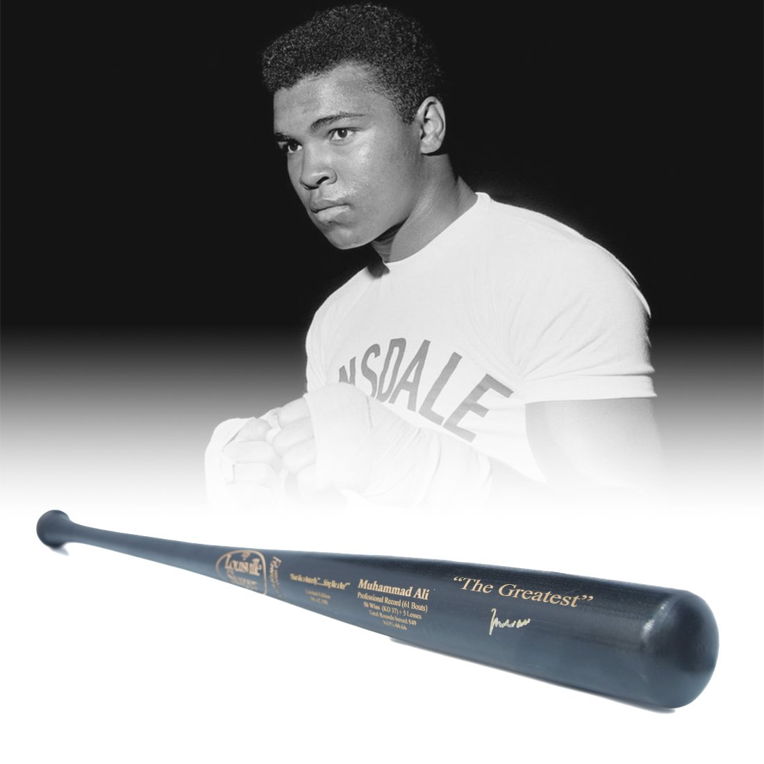 Muhammad Ali Signed Limited Edition Baseball Bat (1 of 9)