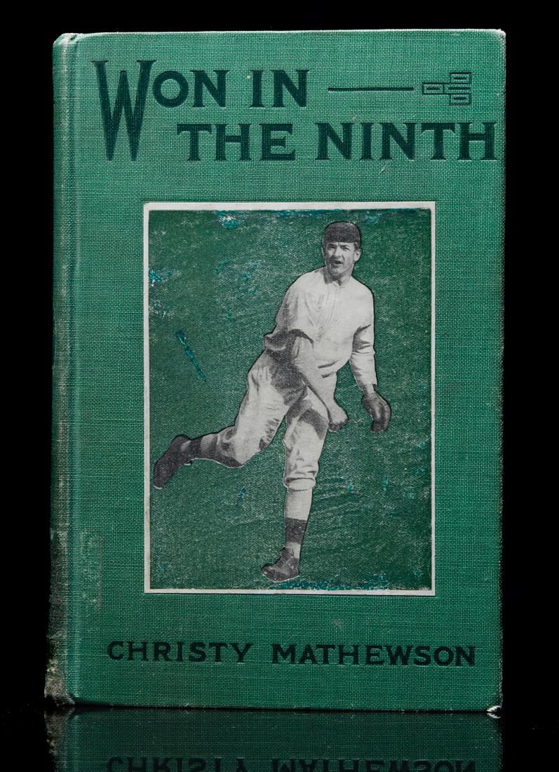 Christy Mathewson Signed Book "Won In The Ninth" (1 of 6)