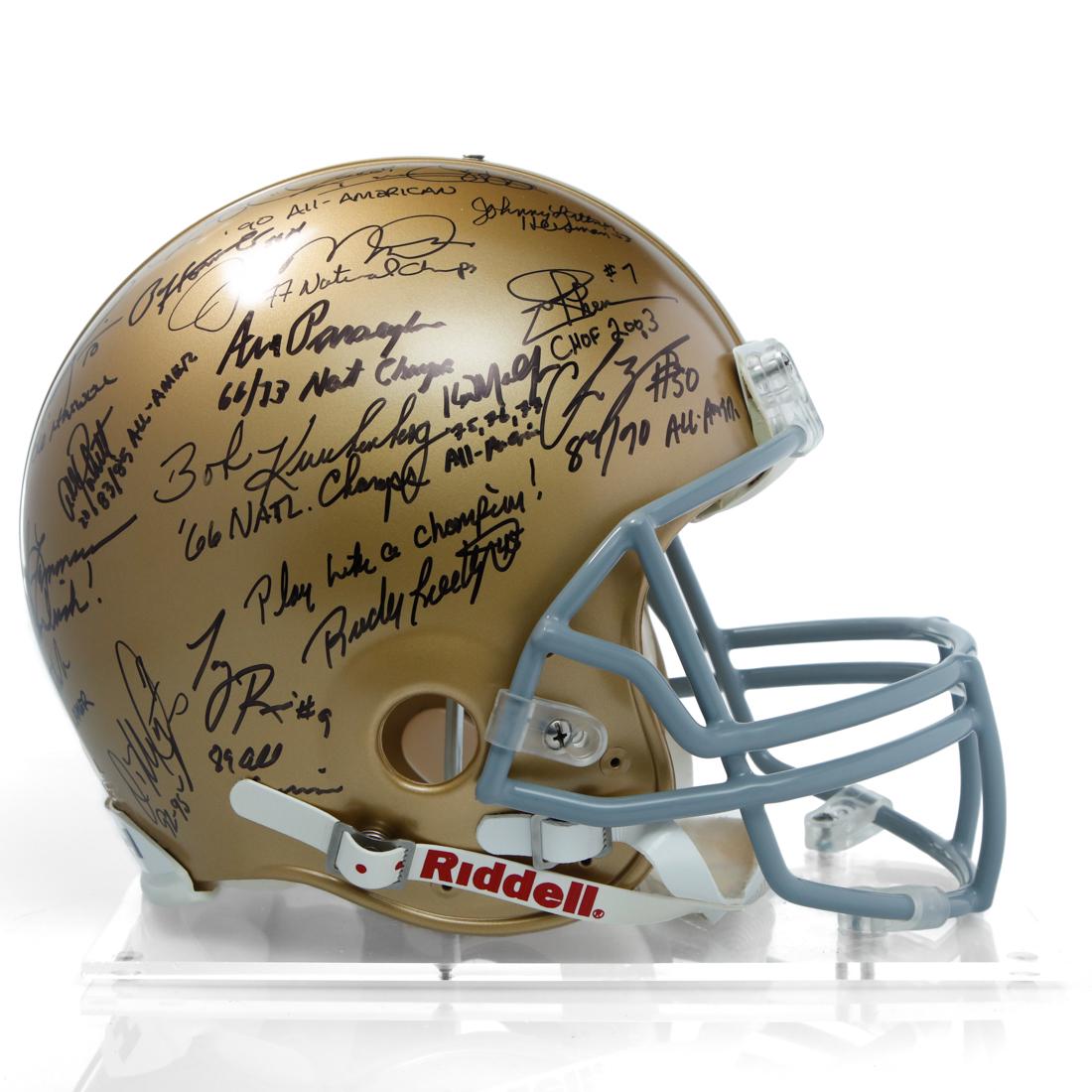 Notre Dame Legends Limited Edition #1 of 24 Helmet (1 of 10)