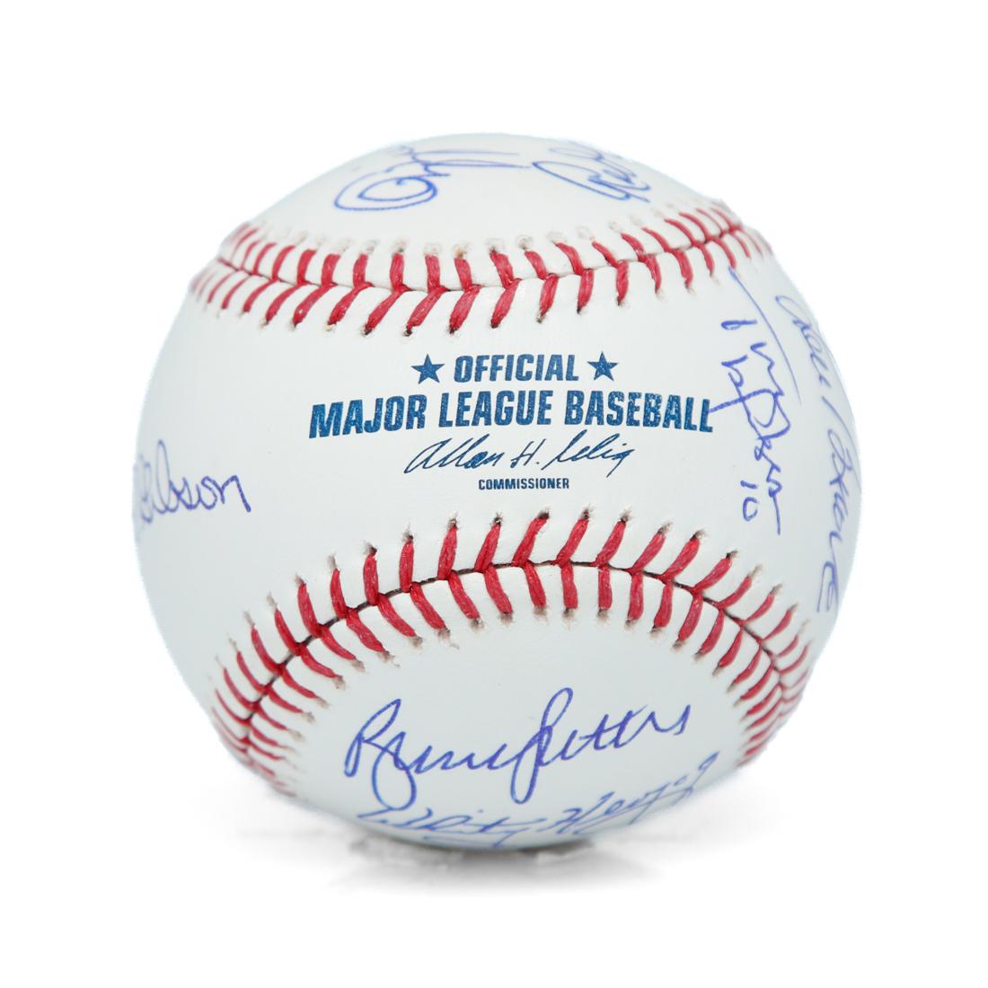 Lou Brock, Stan Musial Signed HOF's Baseball (1 of 8)