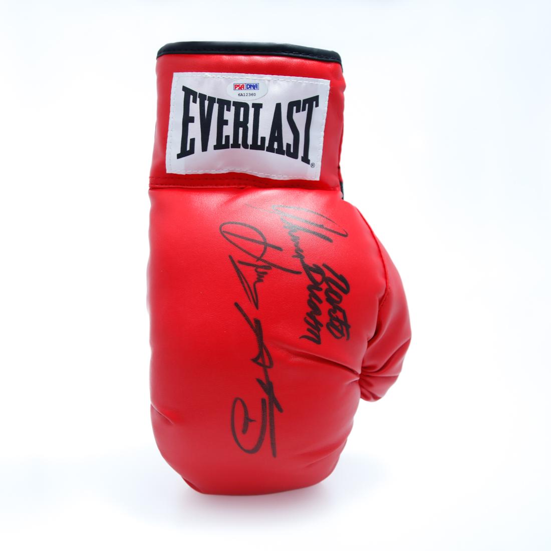 Leonard, Duran & Hearns Signed Boxing Glove (1 of 5)