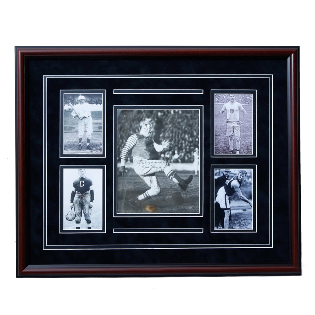 VERY RARE JIM THORPE SIGNED PHOTO (1 of 5)