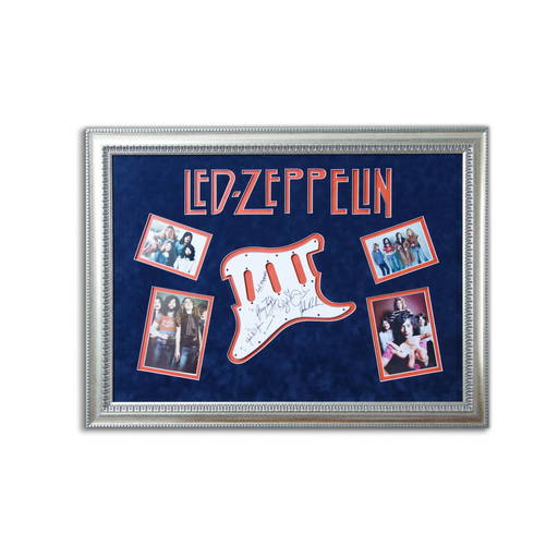 Led Zeppelin Signed Stratocaster Pickguard
