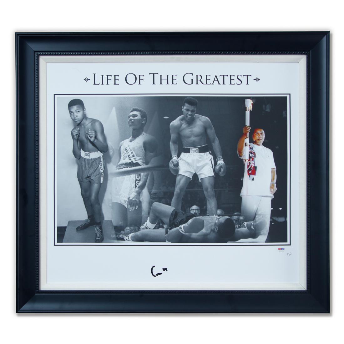 Muhammad Ali Signed "Life of the Greatest" LE 2/10 (1 of 4)