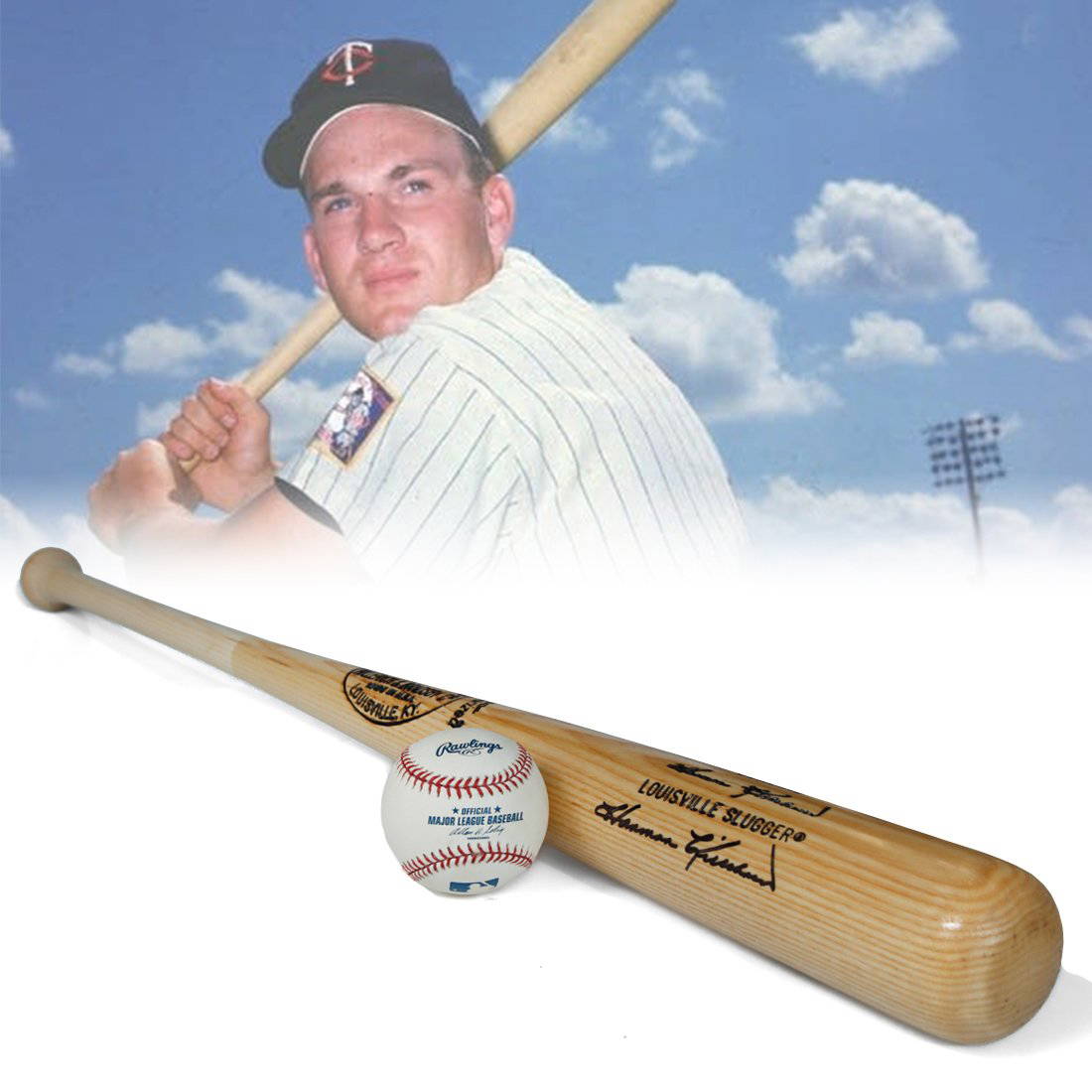 Harmon Kilbrew Signed Baseball & Bat Auction