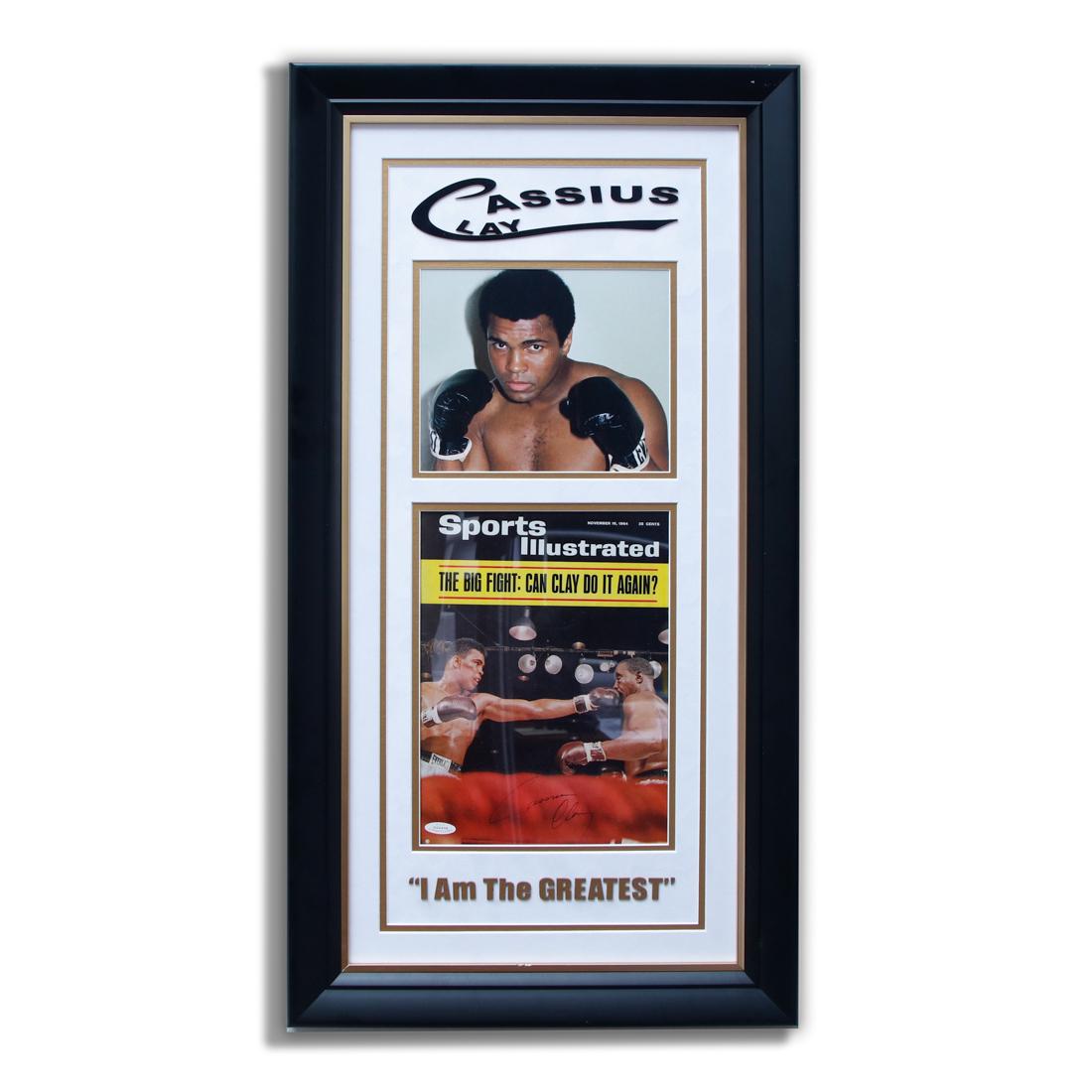 Cassius Clay Signed 1964 Sports Illustrated (1 of 5)