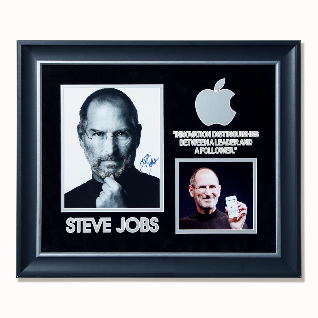 Steven Jobs Signed Photograph Auction