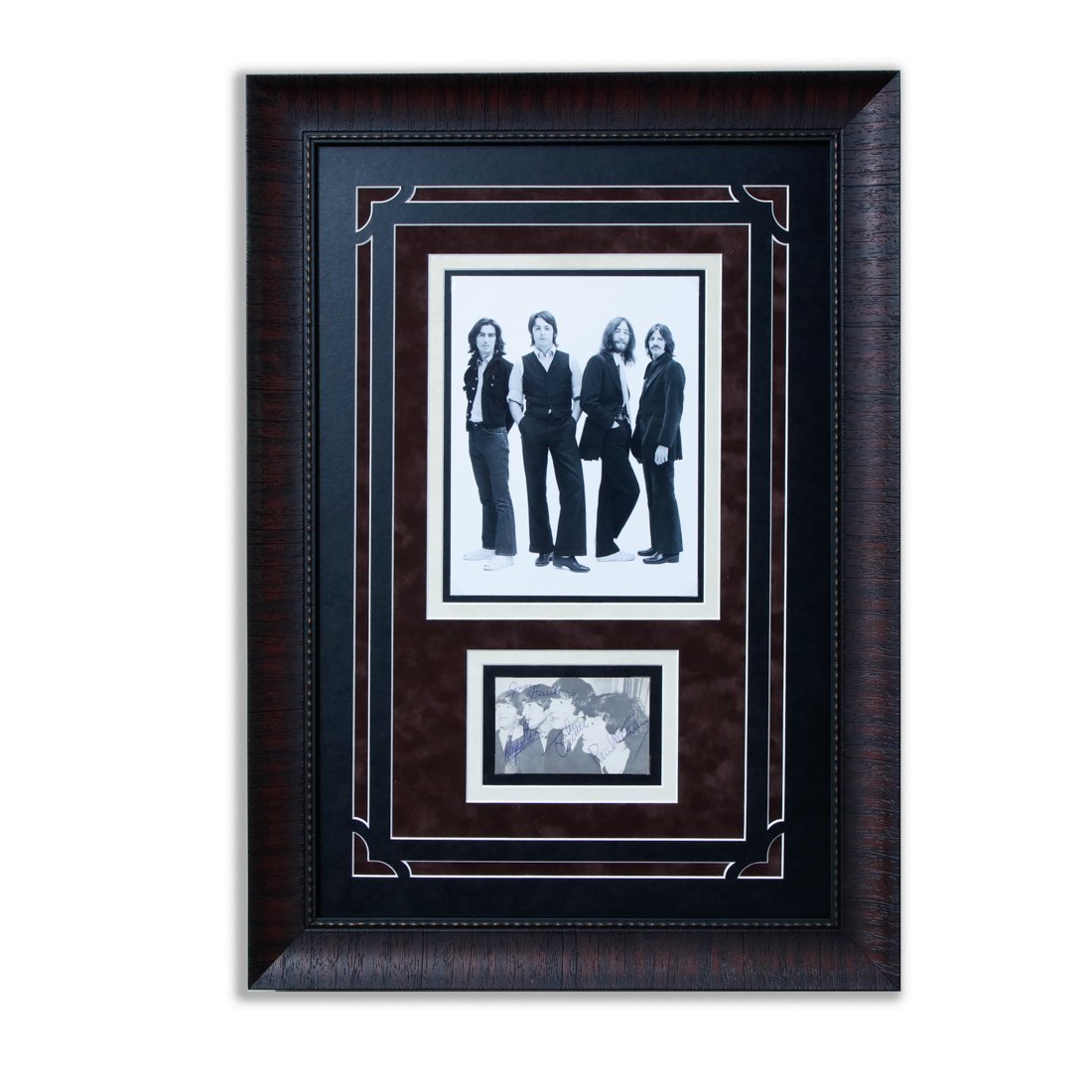 Custom Framed Beatles Signed Photograph (1 of 5)