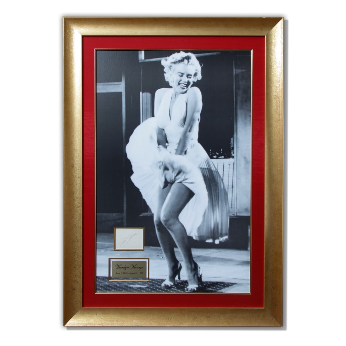 Custom Framed Marilyn Monroe Autograph (1 of 4)