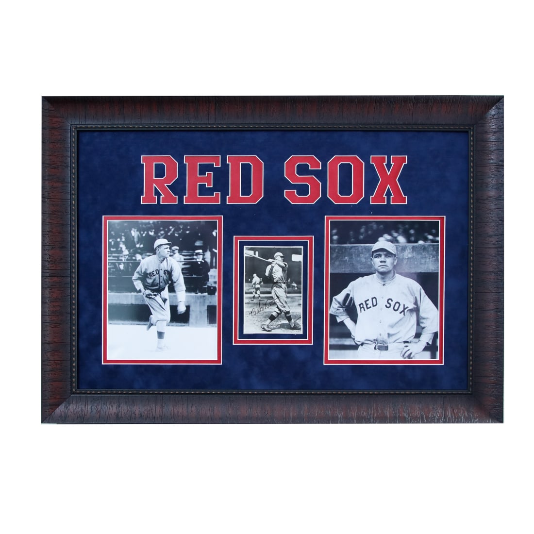 Rare Babe Ruth Red Sox Signed Photograph (1 of 4)