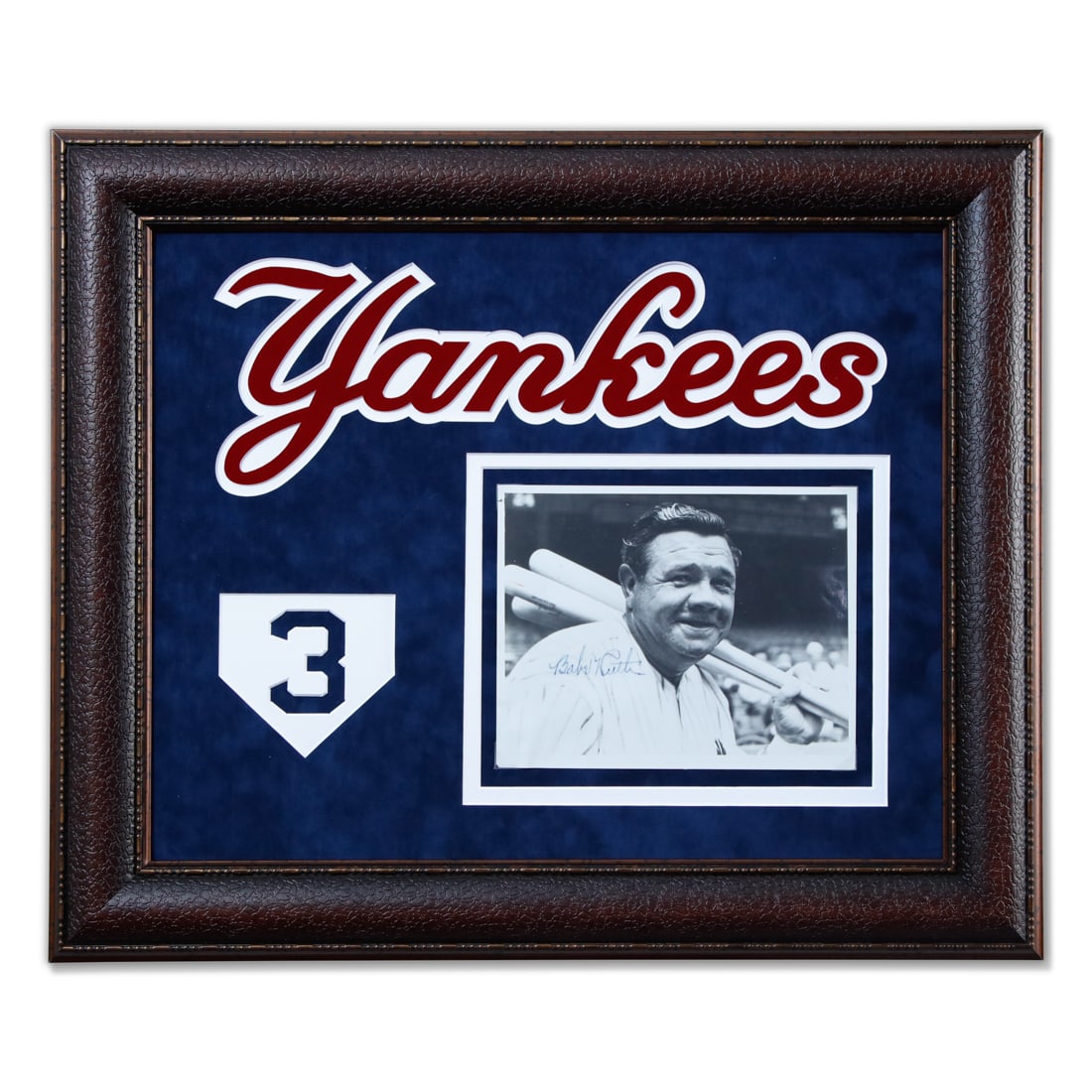 Babe Ruth Signed 7" x 9" Photograph (1 of 4)