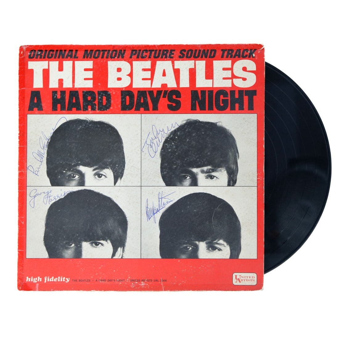 Beatles Signed "A Hard Day's Night" Album (1 of 7)