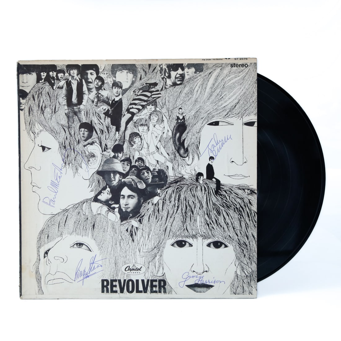 Beatles Signed "Revolver" Album: Genuine Signed Beatles "Revolver" Album - Rare Collectible. We are extremely excited to present you with a unique opportunity to add this rare Beatles artifact to your collection. This is an authentic