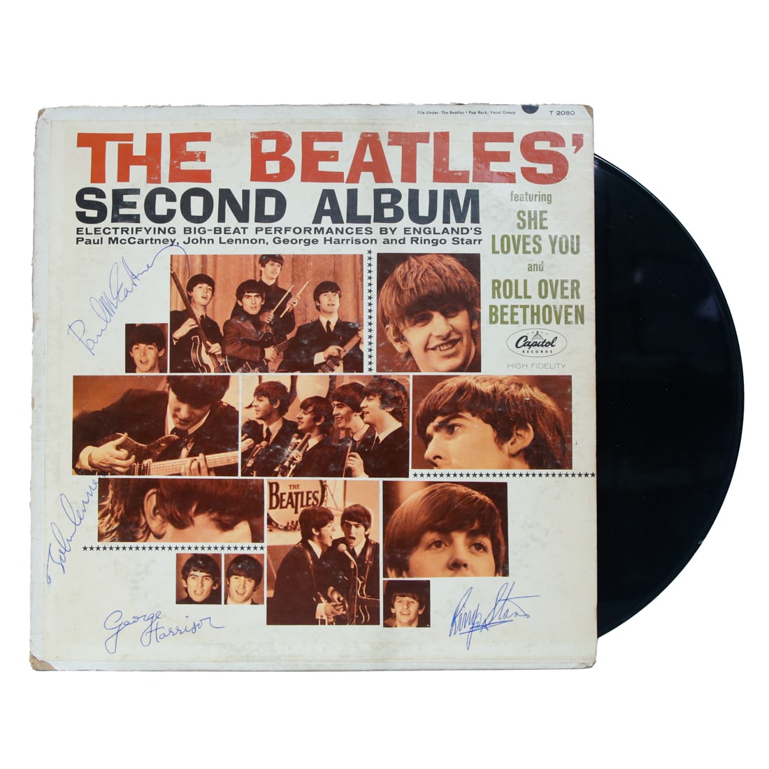Beatles Signed "The Beatles' Second Album" Album (1 of 7)
