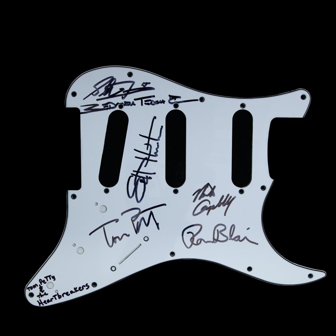 Tom Petty & The Heartbreakers Signed Pickguard (1 of 5)