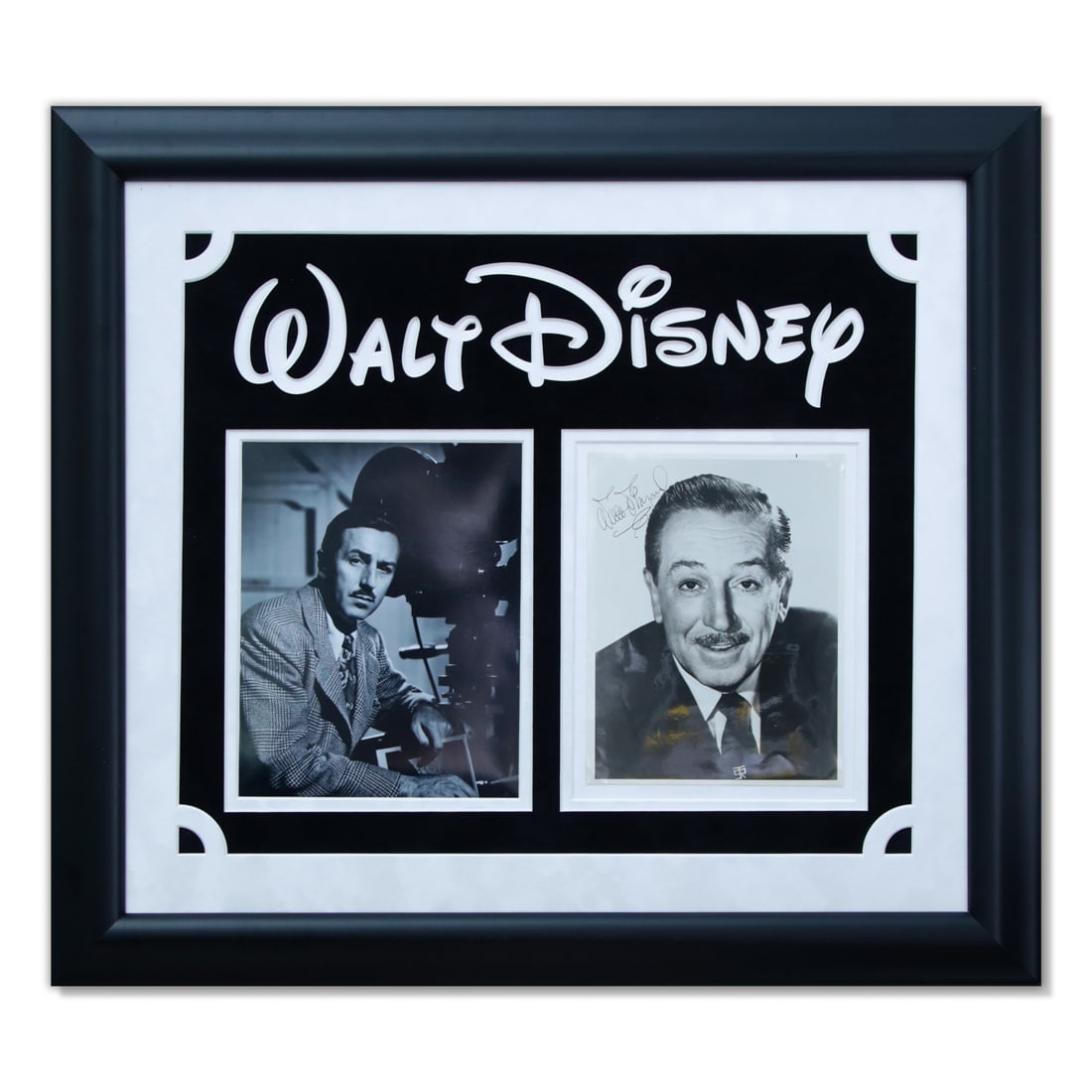 Walt Disney Signed 7" x 9" Photograph (1 of 4)