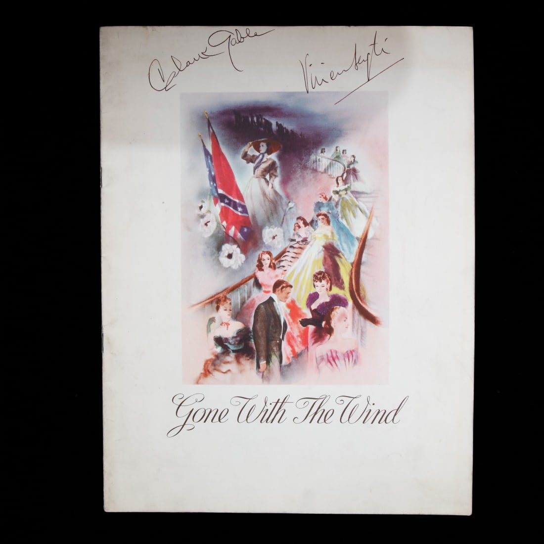 Clark Gable & Vivien Leigh Signed GWTW Program (1 of 5)