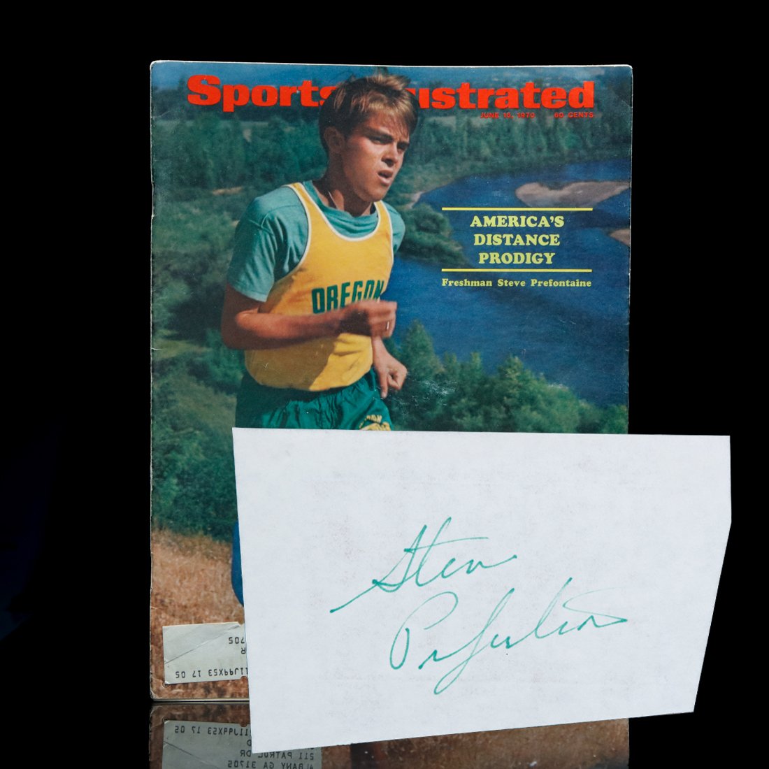 Unprecedented Steve Prefontaine Autographed Memorabilia (1 of 6)
