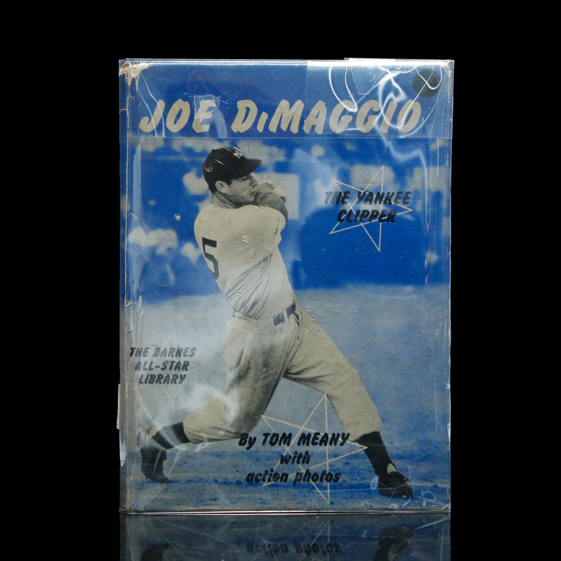 Joe DiMaggio Signed "Joe DiMaggio The Yankee Clipper" Book by Tom Meany (1 of 6)