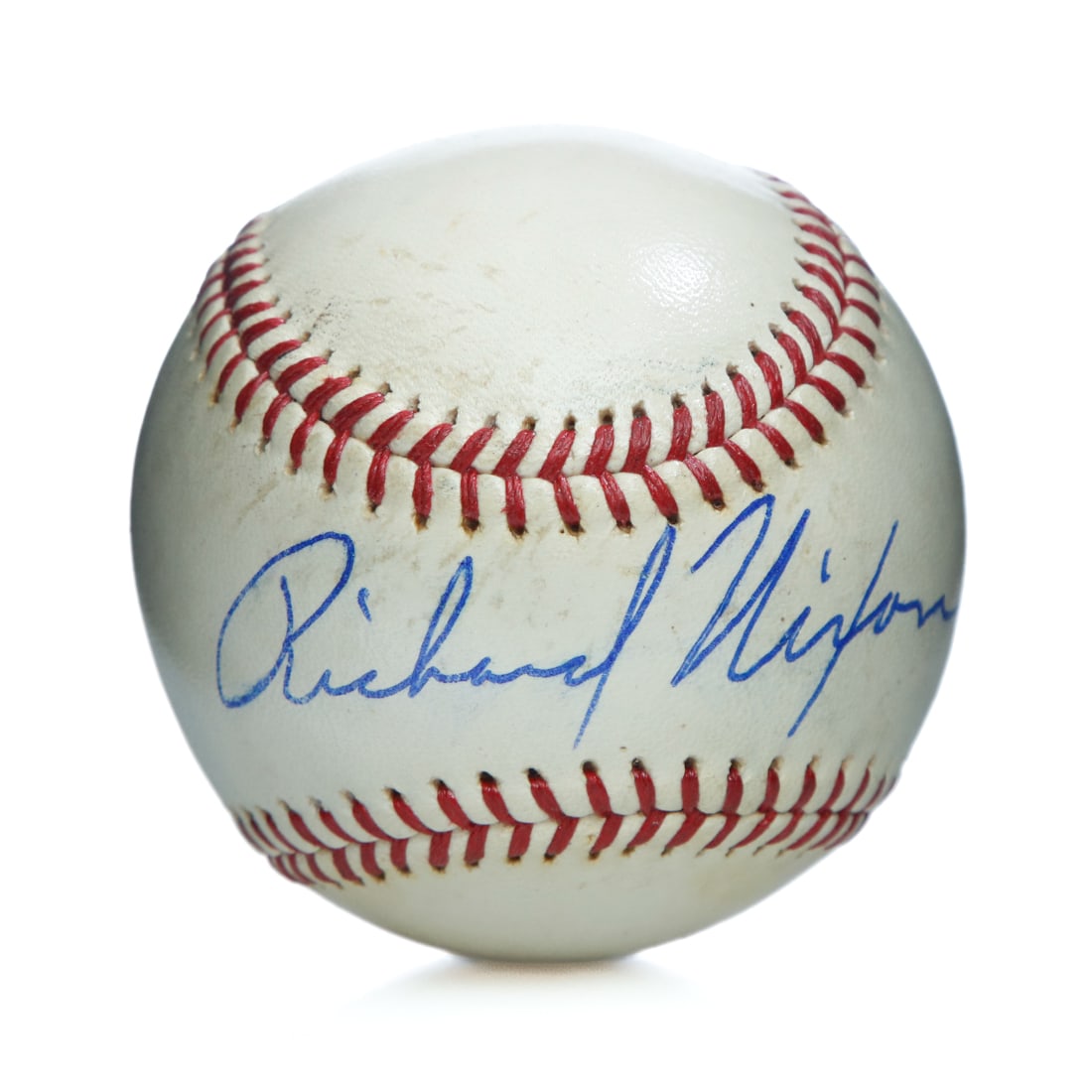 President Richard Nixon Signed OAL Reach Baseball (1 of 3)