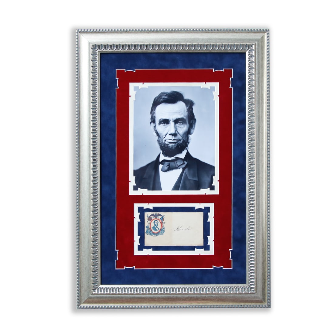 Exceptional Abraham Lincoln Signed Lincoln Envelope (1 of 4)