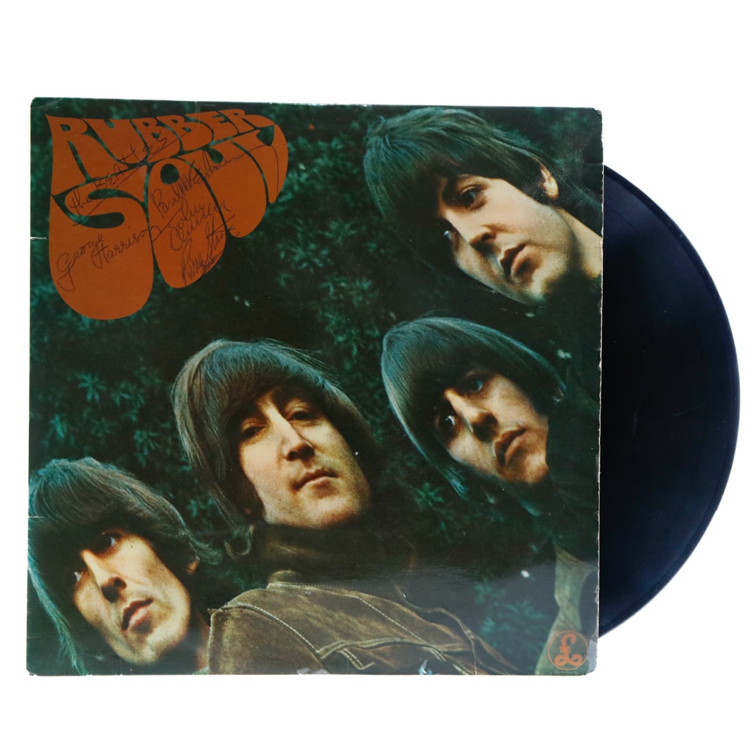 Beatles Band Signed Rubber Soul Album (1 of 6)