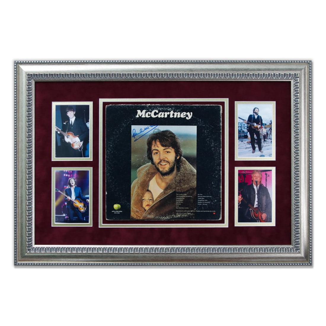 Paul McCartney Signed "McCartney" Album Cover (1 of 9)