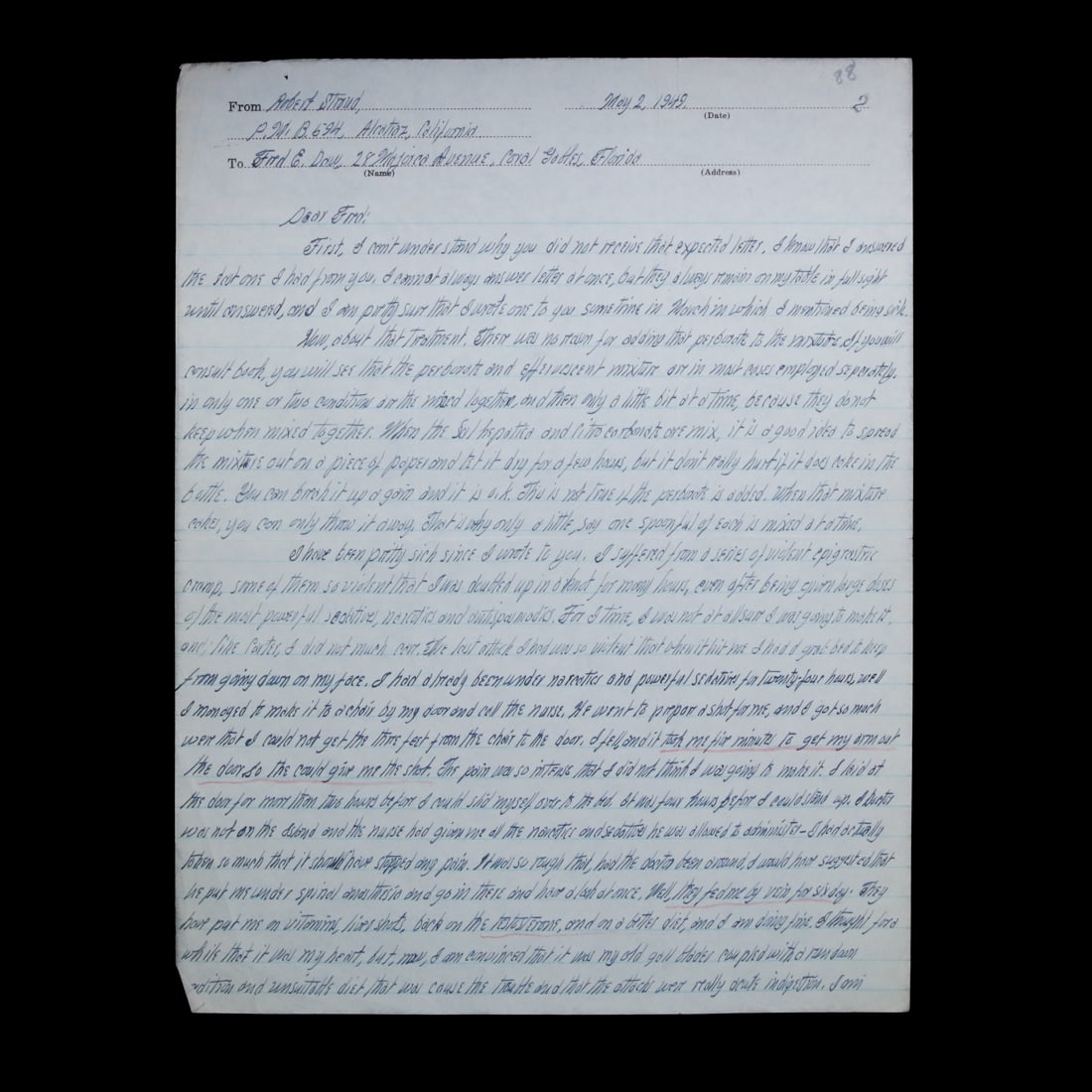 Robert Stroud The Birdman Of Alcatraz www.liveauctioneers.com