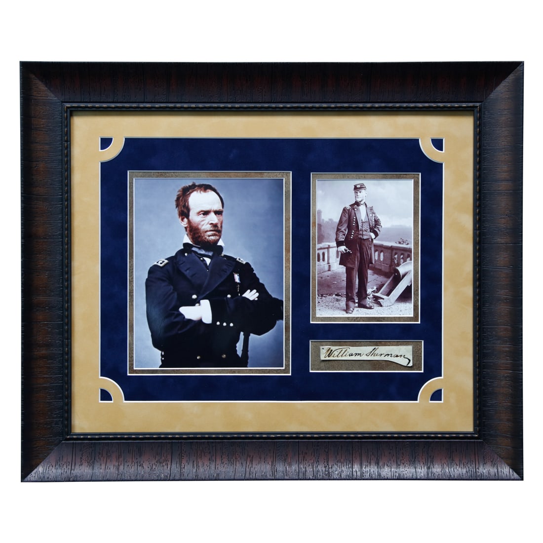 William Sherman Signed 1X5 Parchment Document (1 of 5)