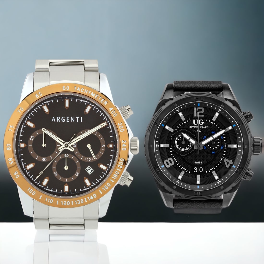 Precision Chronographs: Ulysse Girard & Argenti (1 of 1)